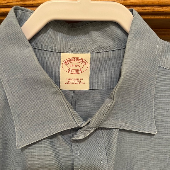Brooks Brothers Light Blue Dress Shirt - Picture 1 of 2